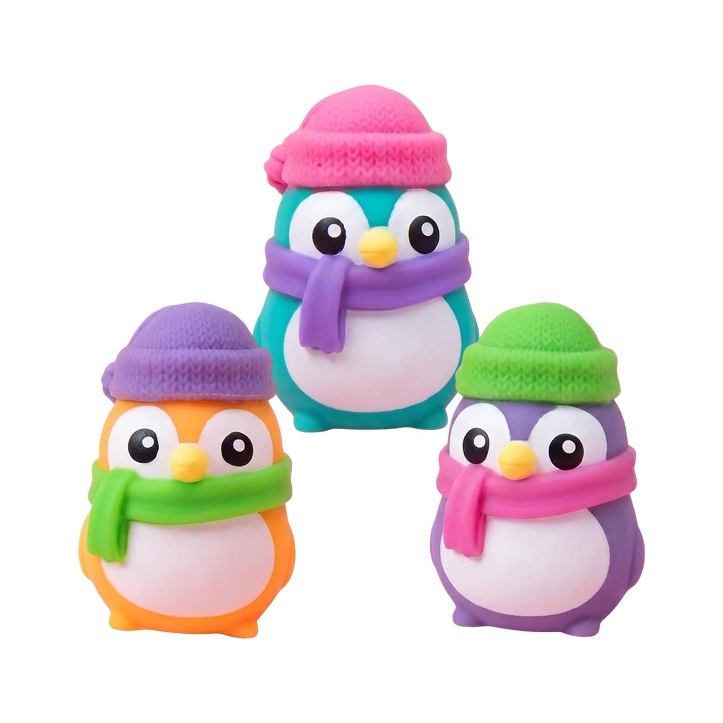 Squishy Penguin Stress Toy | TPR Flour Filled Squeeze Fidget Toy for Kids Gift