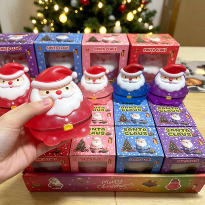 Santa Claus Slow Rising Squishy Toy, Maltose Squeeze Stress Relief Fidget Toy, Cute Christmas Santa Squishies Sensory Decompression Toy for Kids Adults Holiday Gift