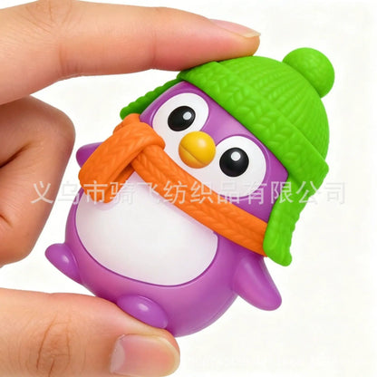 Squishy Penguin Stress Toy | TPR Flour Filled Squeeze Fidget Toy for Kids Gift