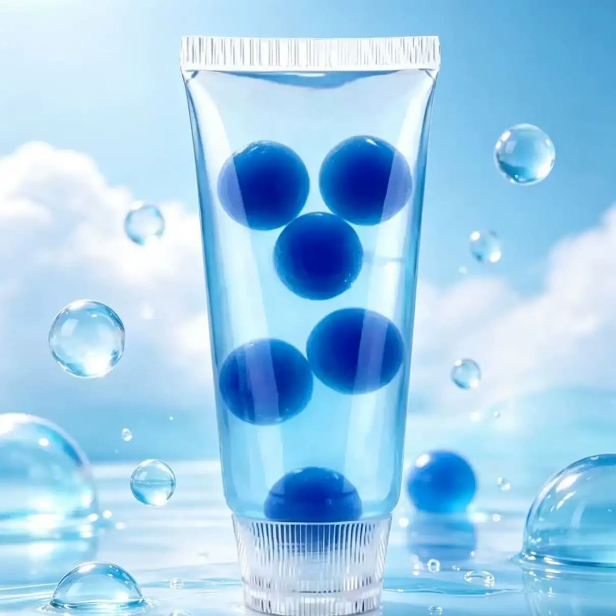 Vaseline Toothpaste Tube Squishy Toy, Slow Rising Squeeze Fidget Toy, Stretchable Stress Relief Sensory Toy for Kids Adults