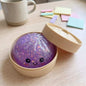 Glitter Pectin Bun Squishy | Cute Fidget Stress Toy With Steamer Box