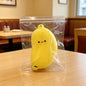 Cute Chubby Banana Squishy Fidget Toy, Soft Squeeze Stress Relief Toy for Kids Adults, Kawaii Banana Squeeze Sensory Toy