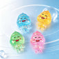 Squishy Glitter Alien Stress Toy, TPR Maltose Fidget Squeeze Toy, Funny Poo Man Squishies Sensory Relief Toy For Kids Adults