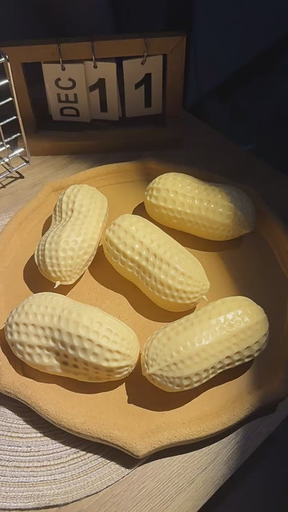 Crunchy Peanut Shaped Squishy Stress Squeeze Toy