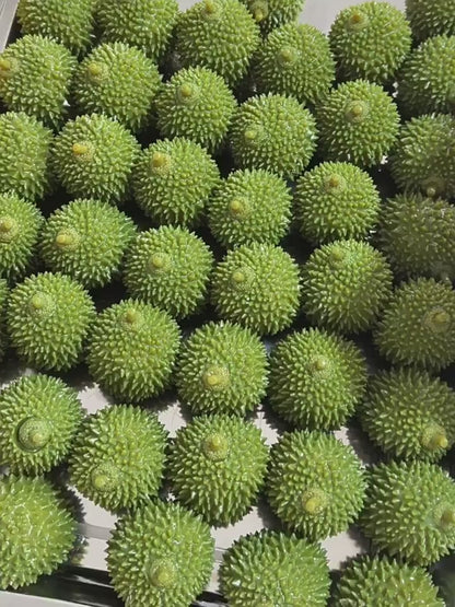 Crunch Durian Squishy Crunchy Sensory Toy Simulation Fruit Stress Relief Fidget Toy Wholesale