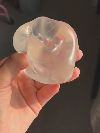 Vaseline Coconut Oil Squishy Ball Moldable Non Rebound TPR Stress Relief Fidget Toy