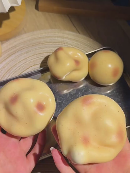 Crunch Roasted Potato Squishy, Loud Crunch ASMR Fidget Squeeze Stress Relief Toy