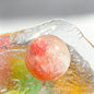 Fruit Smoothie Squishy Ball, Crunchy Snow Squeeze Toy, TPR Non‑Rebound Fidget Stress Ball, 6cm Decompression Squeeze Toy for Kids Adults